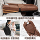 BIMLL B car plane high-speed rail non-inflatable baby children and baby car travel bed back seat sleeping artifact folding mattress