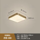 Leshi (NVC) 2025 Nuevo 2025 NUEVA Luz de techo al aire libre Puerta impermeable a prueba de agua Villa china Villa de entrada de cobre Luz de entrada 1W X3891/Round 30 cm/Tres colores Ajustable