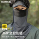 Luo Meng sun protection mask, hat, one-piece full-face covering, men's face covering, neck protection, anti-UV, ice silk sunshade, breathable neck cover for fishing