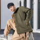 Adidas offizielles Schiffsgeschäft Herrenanzug 2025 Sommer neue warme Baumwolljacke mit plüschgestrickten Hosen 2-teiliger IV9230+IB4023 L [175-180 cm/150-160jin [Jin gleich 0,5 kg]]]
