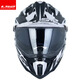 LS2 Fibre de carbone Fibre hors route Casque à traction Casque de moto à la traction MOTOBRE MOTOBRE MOTOBLE FULLES FOURSONS DOUBLE BOUBRE BOUBRE MEX701 Modèle de fibre de verre - Moule de gris blanc pour la tête de soie de glace d'été XXXXL (64 cm recommandé)