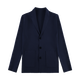 Mr. Bubu Basulan Cardigan Mezclado Traje de hombre tejido Spring y Autumn Collar Cardigan Chaqueta BT12013 Royal Blue M (170)