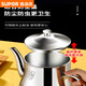 苏泊尔（SUPOR）油壶不锈钢316食品级家用厨房过滤油渣大容量加厚储油罐油瓶 1283毫升约装2斤滤网+防尘盖