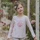 
Mamimaca MOMOCO girls autumn long-sleeved T-shirt children's clothing children's inner wear sweet cartoon T-shirt