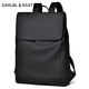 Mochila Cavlslkcat mochila para hombres mochila comercial Computer Bag de viajes de viajes Bolsa de viajes High School College Bag Black 15 pulgadas 32*11*42cm