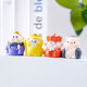 Journey to the West Master and Disciple Four Wukong Doll Peripheral Accessories Mobile Phone Accessories Cartoon Peripheral Cute Journey to the West Mobile Phone Accessories Car Ornaments Complete Set of 5 Styles