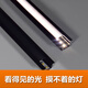 德洛特led线形灯线条灯铝型材嵌入式铝槽u型暗装线性灯带预埋条型钛合金 银白12035明装 其它其它