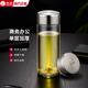 Sino Glass Cup de grande capacité Office Business Business Business Office Business Business Business Business Business Business Business the Business Water tash tas the the tas portable et transparent 9076-lift couvercle-695 ml