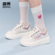 Senma (Senma) fashionable and trendy versatile board shoes thick sole comfortable and breathable casual shoes for women XY252W116 Mi Zi size 38