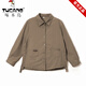 
Woodpecker brand women's casual shirt short jacket 2025 spring and autumn new loose and slim temperament versatile cardigan jacket khaki NRJ3EE334-E#9882 2XL Recommended 125-140Jin [Jin equals 0.5 kg]