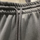 Adidas shorts men's pants summer new style cropped pants running fitness pants training comfortable breathable casual pants sweatpants IC9756/black L