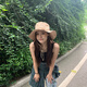 MMOPTOP渔夫帽男女夏季透气防晒户外露营遮阳帽子大头围徒步登山帽