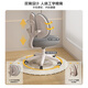 Pupil Memory Children's Learning Desk und Stuhl Set Multifunktionales Heben und Senkung des Heimschreises und Stuhl für Schüler. Craftsman Pro Gray-Boalwood High Bookshelf + Back Chasing Chair