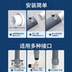 Pupa drum washing machine drain pipe extension pipe dishwasher outlet pipe sewer pipe 20-25mm interface small fully automatic washing machine thin pipe 0.5 meters + clamp