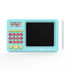 La máquina de capacitación de computadora smart de la máquina de capacitación de computadora inteligente para niños Configuración de preguntas automáticas Matemáticas LCD LCD Y PINTING TABLE DE APRENDIDO Cálculo oral Tesoro + Tablero de escritura a mano Dos en uno Inglés [Azul] Inglés