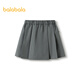 Balabala children's clothing children's short skirt 2025 autumn clothing big children pleated skirt fashion shopping mall same style 202325112002