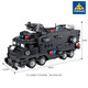 Kaizhi 67293 Special Police Headquarters Special Police Command Vehicle Mobile Vehicle Assembly and Insert Children's Building Blocks Toys 6630 Universe Armored Vehicle [Single Box Price Full