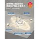 Leishi Lighting NVC Zhongshan ventilateur Éclairage de paquet entiers entièrement moderne simple 2024 Nouveau spectre complet de cuivre pure électrique High-signal 9717