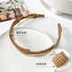 Jisenjia Korean retractable headband new style portable folding hairpin hairpin female summer invisible hair hole toothed headband folding hairband Korean powder