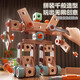 玩具拧螺丝玩具六一儿童修理工具箱男孩动手组装电钻打螺丝刀 [144件套]拧螺丝加大工具箱