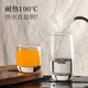 Il Jiangong Glass Transparent Milk Petit-déjeuner Breakfast Impice Ménage résistant à la chaleur Chaussure Brewing Cup Fruit Juice Brink Boîte Bière Tasse 13791 TRANSPARET 200ML-1 PACK