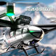 Yaxing Fernbedienung Luftbauer Fotografie Drohne Fernbedienungsflugzeug Kinderkämpfer Flugzeugmodell Quadcopter Elementary Hubter 8K Luftfotografie Version - Schwarz einschließlich 1 Flugzeugbatterie [Geschenkbox + Fernbedienung Elektrisch
