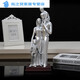 无品牌结婚十周年纪念日礼物送老婆一家四口摆件结婚十周年纪念日 15935银色+提供刻字+男孩 一家三口