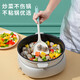 Silicone spatula, household non-stick pan, special stir-frying spatula, soup spoon, leak-splash, food-grade high-temperature resistant kitchenware, special non-stick pan/injury pan [spaper]
