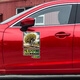 Star Duke Odebiao Banane Personalisierte Zitate kopieren positive Energieleben kreative Textauto -Aufkleber Banane auf der Rückseite - Groß 3524 cm