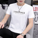 
Seven Wolves High-end Ice Silk Short-Sleeve T-Shirt Men's 2025 New Interior Wearing Base Shirt Men's Tops Half-Sleeve Summer Trends Ins D1421 White M 100Jin[Jin equals 0.5 kg]-110Jin[Jin equals 0.5 kg]