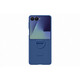 Samsung Galaxy Z Flip7 Ring Silicone Protective Case Mobile Phonee Case Bleu