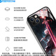 双铂fate动漫Saber手机壳fog适用iqoo12周边iqooneo8吾王11卡通9pro二次元5玻璃6套vivo爱酷7se/z1/u3x 6169-液态玻璃-质感黑 iQOOZ1