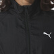 
Puma (PUMA) jacket for women 2025 summer new daily sportswear woven jacket stand collar breathable top black casual clothing 633971-01 XS