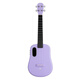 Lavaguitar Ultra Lava U 2 Beginners Portable Guitarra de entrada Guitarra de carbono Fibra de guitarra pequeña Glitter Pink__FreeBoost 26 pulgadas