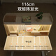 JD.com 2.0 extended dual light source children's learning desk desk chair set lift student writing desk 1.2m brown