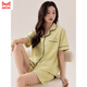 Cat man pyjamas pour femmes en été mince coton pur short à manches courtes courte coton complet simples dames maison d'été 9905 coton pur violet m [recommandé 80-100 Jin [Jin est égal à 0,5 kg]]]