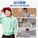 Jeanswest Children's Clothes Boys' Sweaters Plus Velvet 2026 New New Year's Clothes for Middle and Large Children New Year's Clothes Children's Red Warm Tops Regular Style Red/J Horse Stepping on the Blue Clouds Lower Right 110
