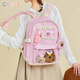 Kouyi Trick and Treat Party Backpack for Women 2025 New Cute High-Pretty Ins School Bag Junior High School Girl Bai Yanzi