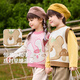 Dudu Girl Knited Vest Automn Boy Cartoon Pull sans manches