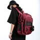 Trüffel großer Kapazität Trendy Rucksack für Männer Junior High School School Bag Female College Student Computer Rucksack Excursion Bag Cdrl-rot