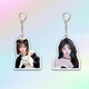 
[Colorful and optional] Internet celebrity beauty peripheral DIY keychain finished product with high appearance, handmade simple and low price KXPB12171 5CM