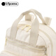 Lesportsac lebo shidou ya joint couleurs solide sac à dos grande capacité sac à dos simple de style collégial salfe blanc