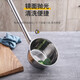 Thickened stainless steel water spoon with long handle, kitchen large water ladle, water ladle, water ladle, household anti-scalding iron ladle, long handle stainless steel ladle - 2 pieces