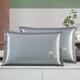 Moos Sommereis Seidenkissen Fall einteilige High-End-Haushaltsmatte Cool Kissen Kernkoffer 4874 cm 48 cm Eisrebe 679 Kohl einteilige Kissenhülle Waschblech Style (Quilt Cover 150*200 cm)