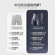 Langsha 3 sports underwear for men's mulberry silk antibacterial crotch running length anti-wear leg boxer pants three-point training pants