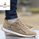 Vogelscheuche (mexikanische) leichte Luxus -Männerschuhe für den Herbst 2024 Neue atmungsaktive leichte lässige Schuhe für einen Fuß Forrest Gump Schuhe Vielseitige Männer Sport AW9902 Blauer Stoffstil Einen Größe kleiner 38