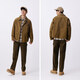 Semir pure cotton jacket men's Barn style work jacket men's corduroy jacket autumn loose top 101524108201