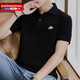 耐克（NIKE）官方T恤男装 2025夏季新款运动服休闲时尚训练透气翻领polo衫短袖 FN3895-010/偏大/晒图退5 M 10125880005529 -170