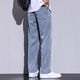 Lee Kids Summer Tiansi Pantalones casuales Summer, delgados delgados delgados de la seda recta de los pantalones largos 1048 ALE ALEA MILLA 160-170 PESO 90-110JIN [Jin iguala 0.5 kg]
