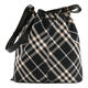 Burberry Verstellbares Gurt Kordelzug Öffnungen und Schließen von Baumwoll -Twill -Stoff -Eimer -Body -Cross -Body -Umhängetasche mittelgroße Frauen Basispakete (Bag + Staubbeutel)
